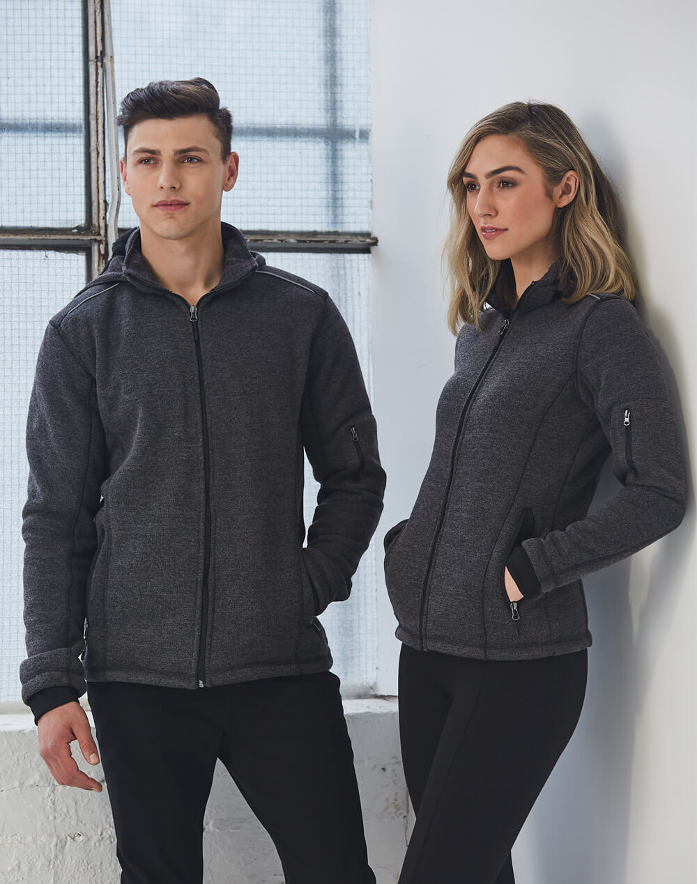 JK41 Acland Bonded Fleece Jacket