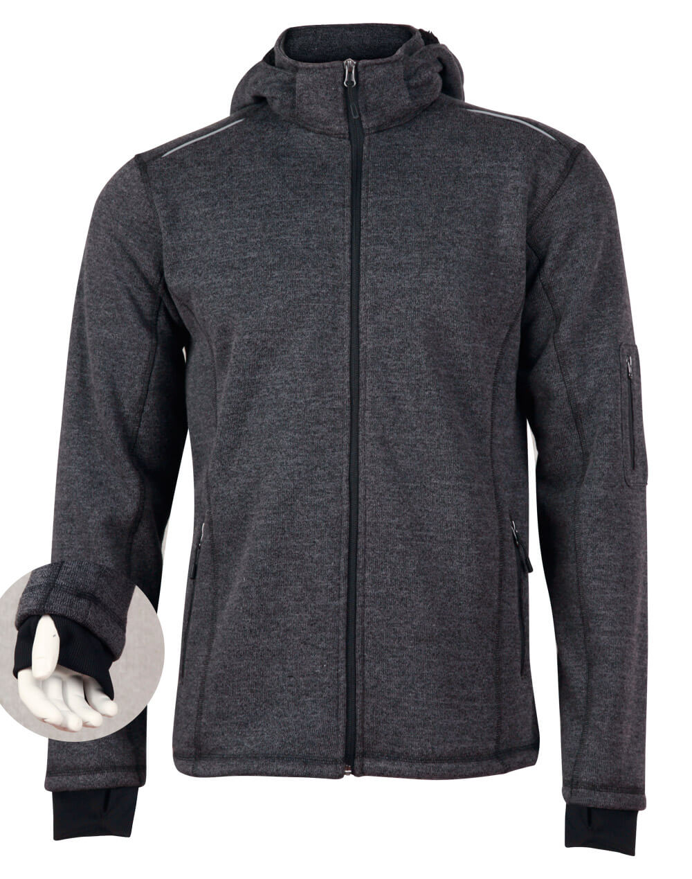 JK41 Acland Bonded Fleece Jacket