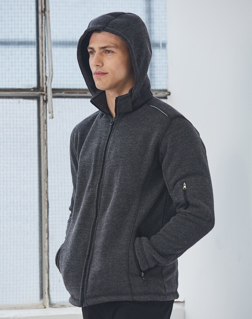 JK41 Acland Bonded Fleece Jacket