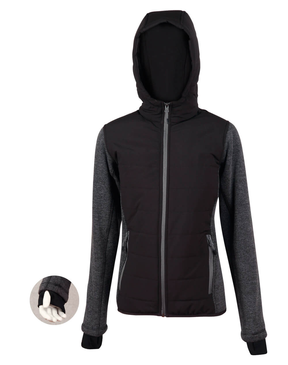 JK44 Ladies Bristol Bonded Trim Jacket