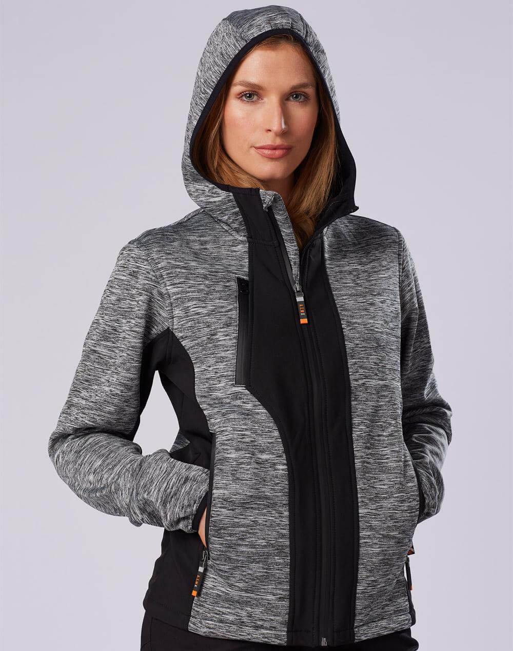 JK49 Functional Knit Hoodie