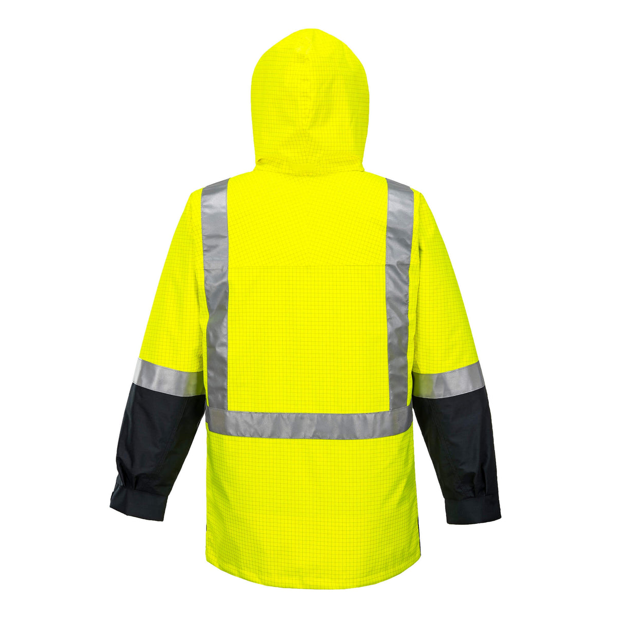 K8005  Huski Amp Hi-Vis Contrast Rain Jacket