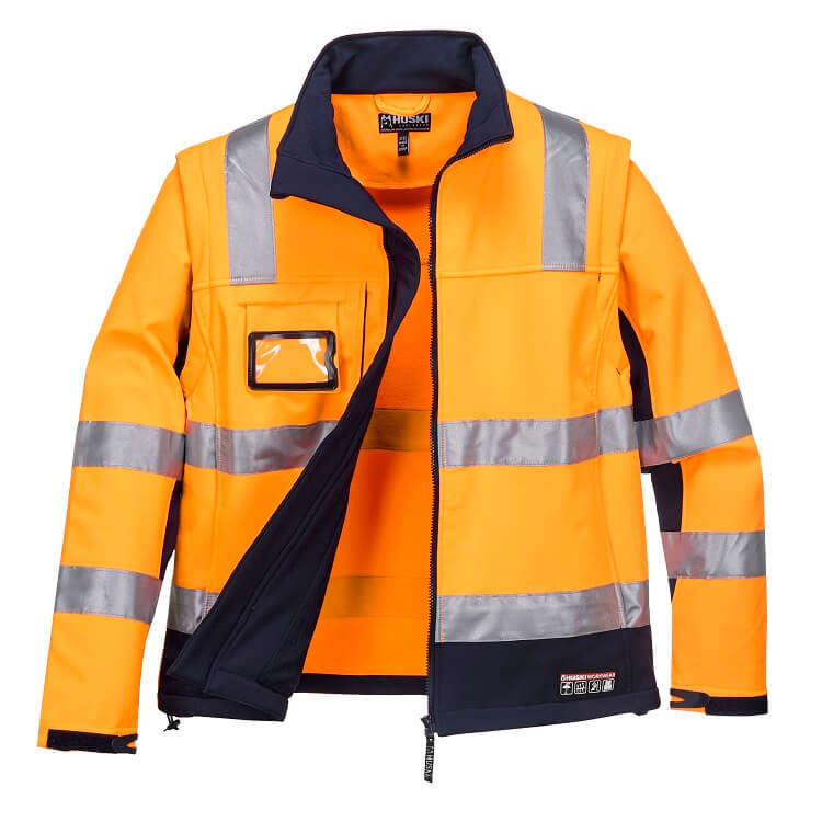 K8074 Chassis Jacket Softshell 2 in 1 - dixiesworkwear