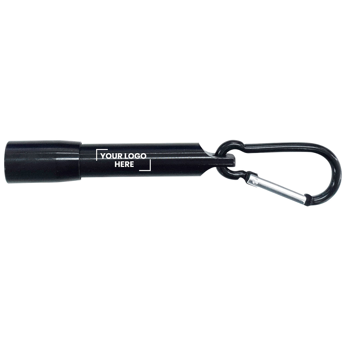 Carabiner LED Flashlight with Gift Box - Branded