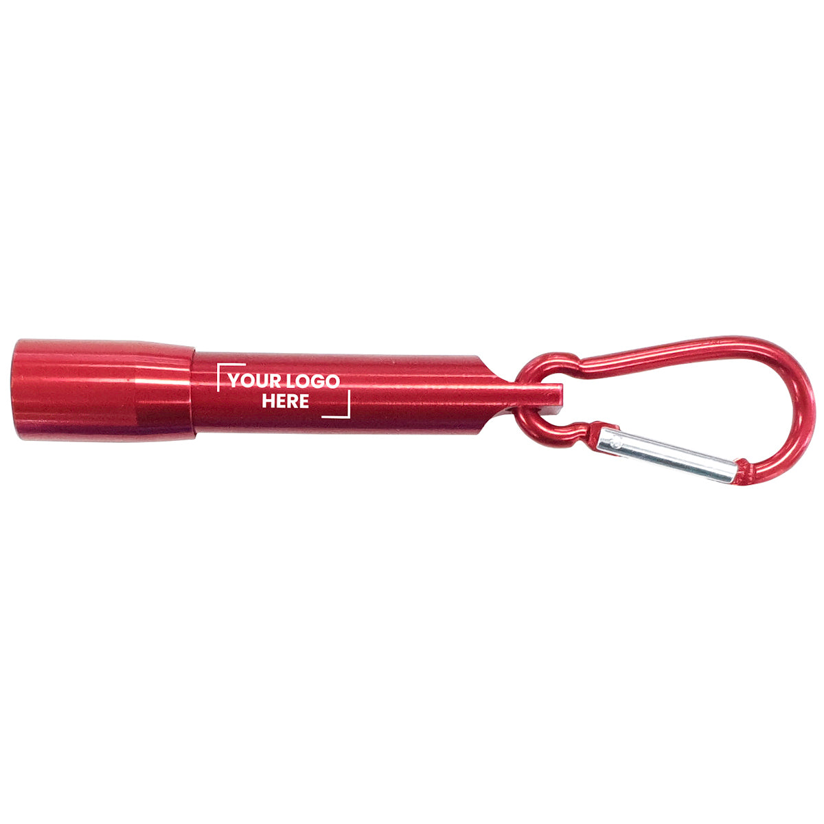 Carabiner LED Flashlight with Gift Box - Branded