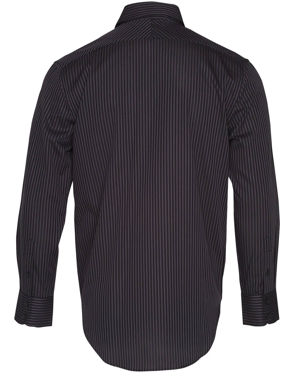 M7132 Men's Dobby Stripe Long Sleeve Shirt