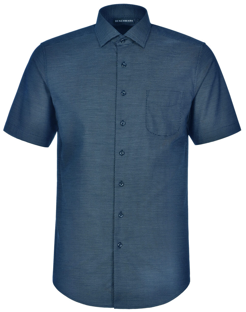 M7400S Ascot Men's Short Sleeve Stretch Shirt
