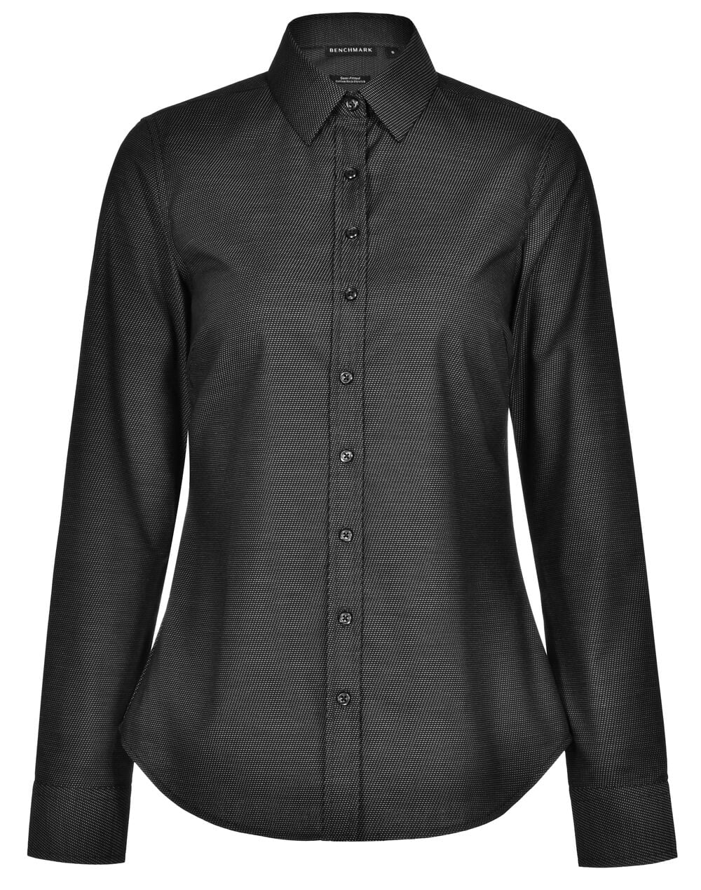 M8400L Ladies Ascot Long Sleeve Stretch Shirt