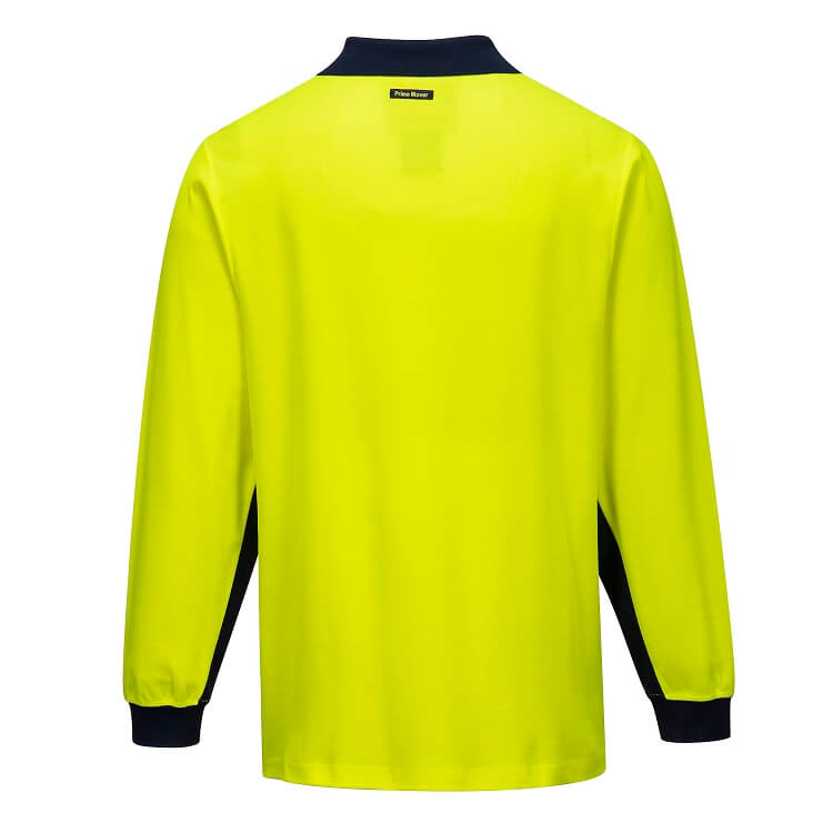 MF213 Long Sleeve Food Industry Cotton Comfort Polo - dixiesworkwear