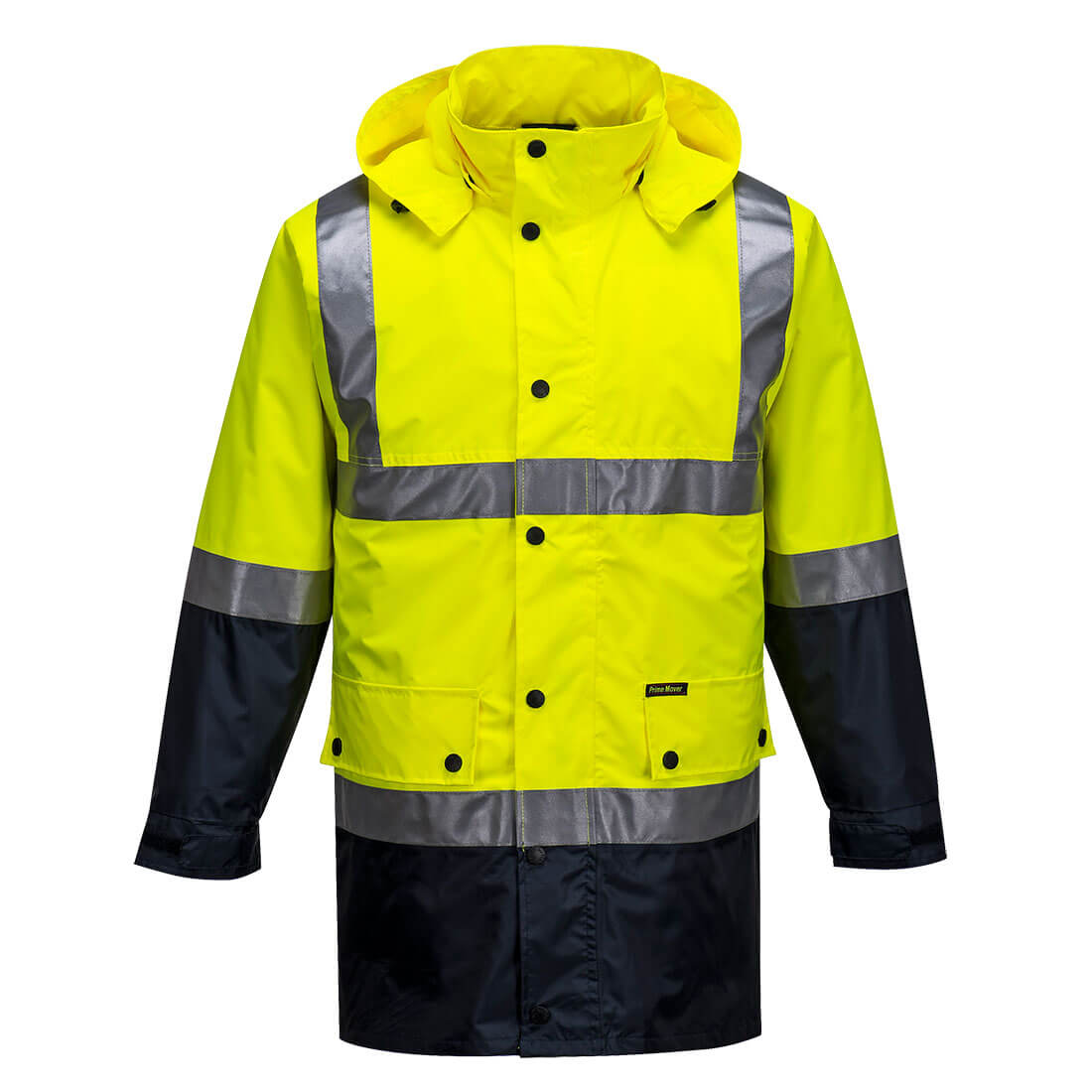 MJ306 Light Weight Hi Vis Taped Rain Jacket