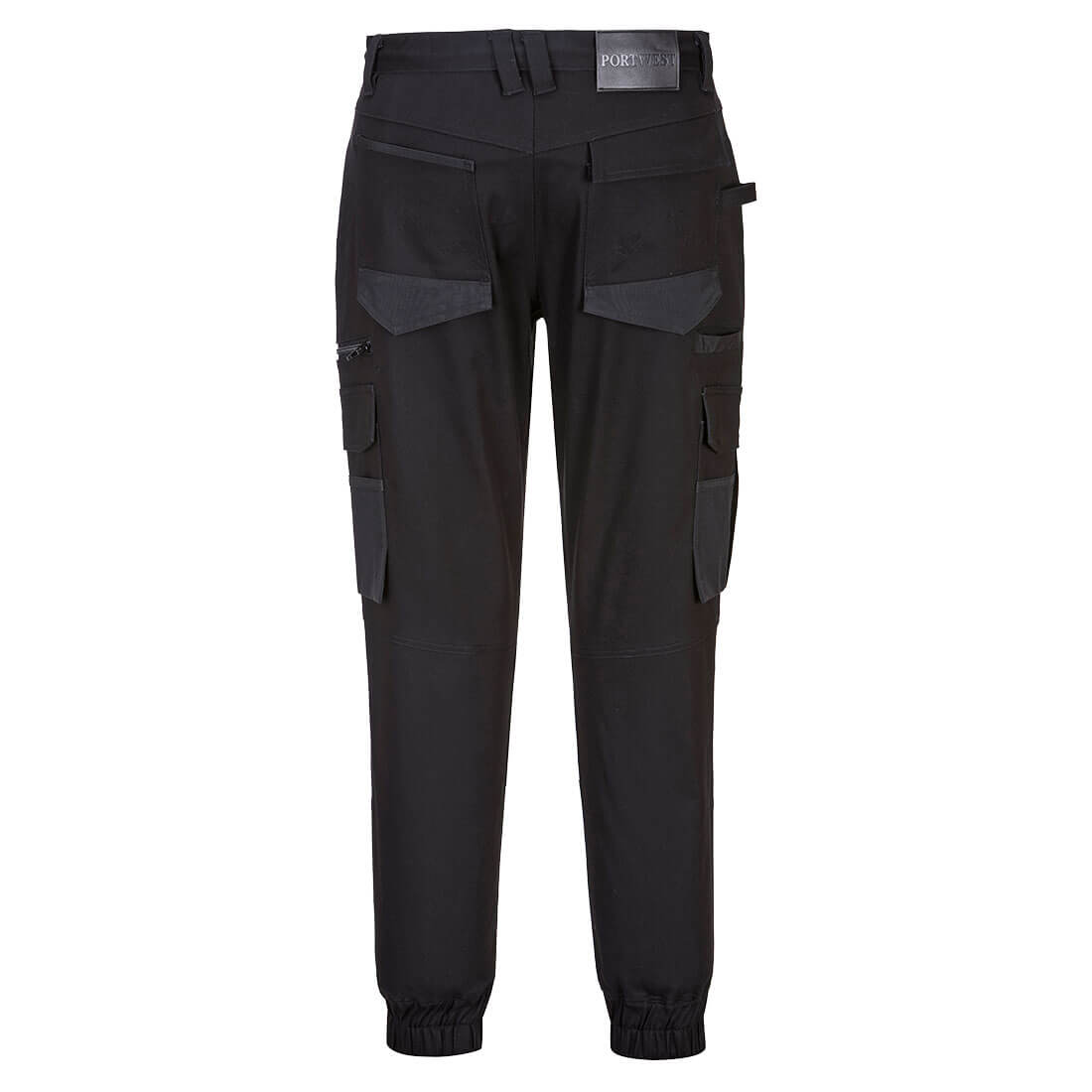 MP703 Cuffed Slim Fit Stretch Work Pants
