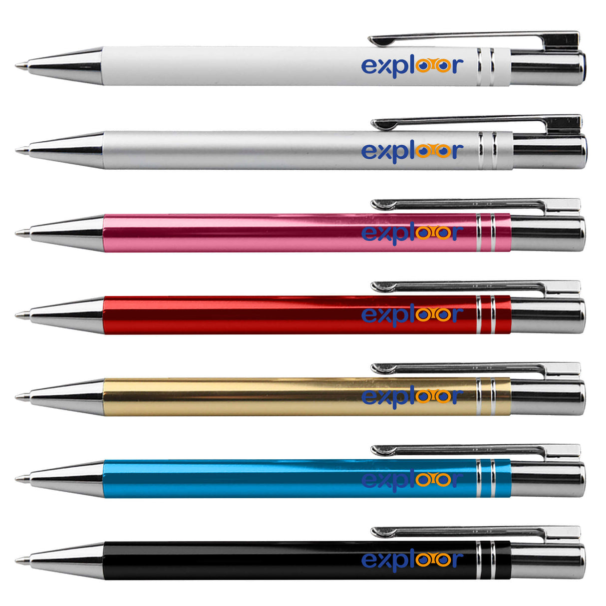 Aluminium Glossy Pen - Branded