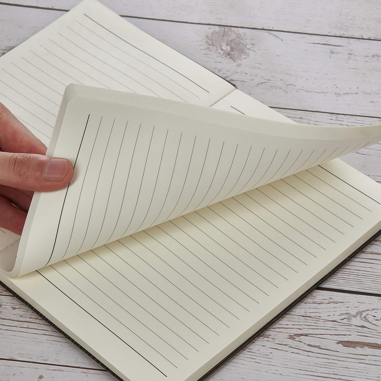 A5 Wood Look Notebook - Printed