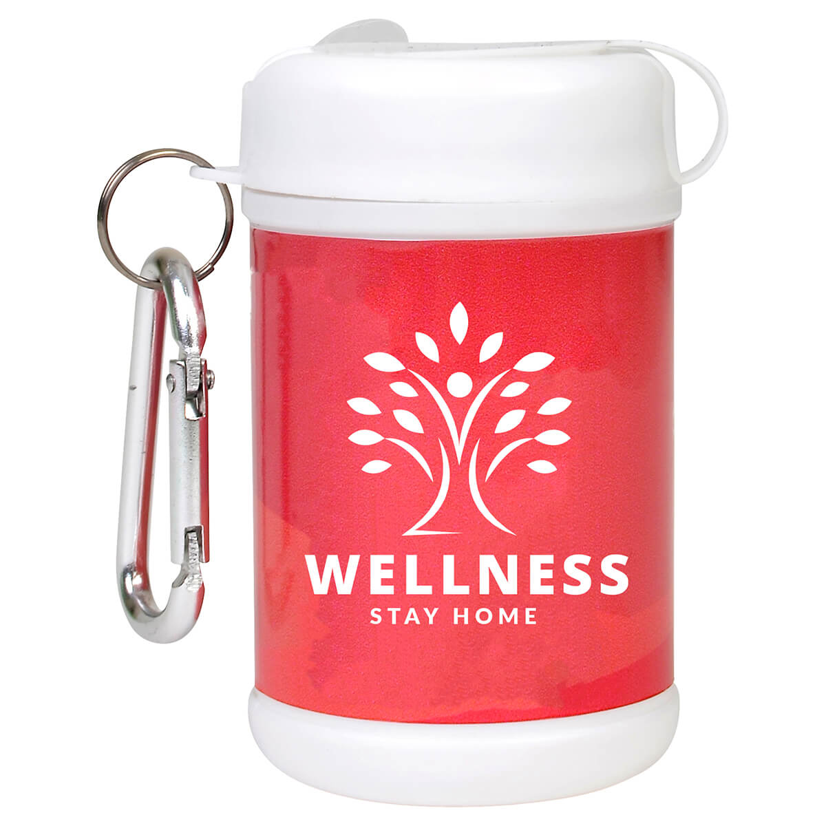 Antibacterial Wipes Canister - Printed