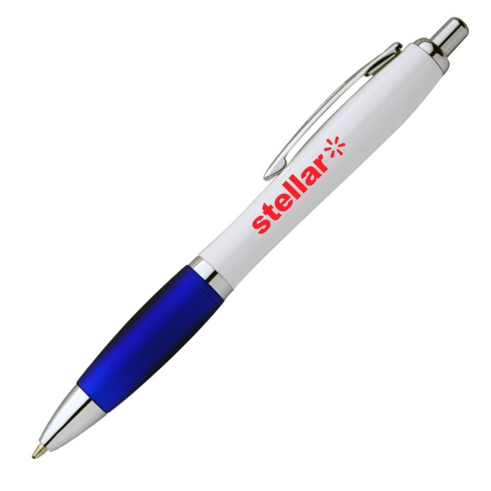 Cooper White Barrel Pen