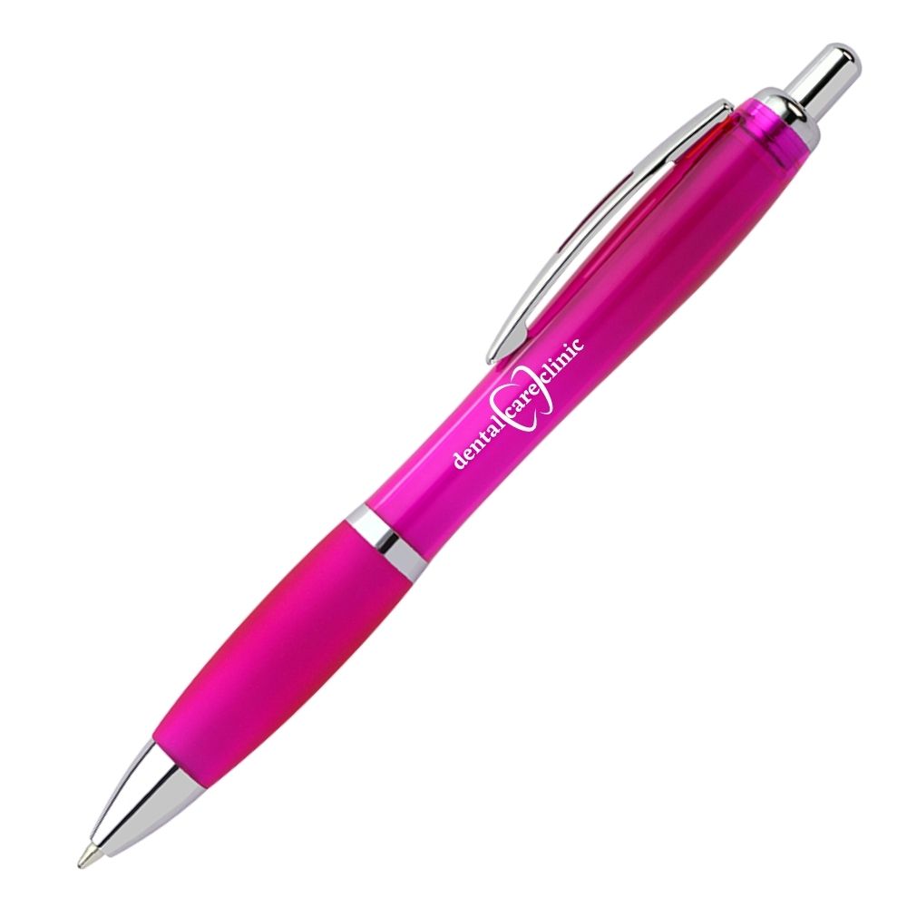 Stellar Rubberised Grip Barrel Pen