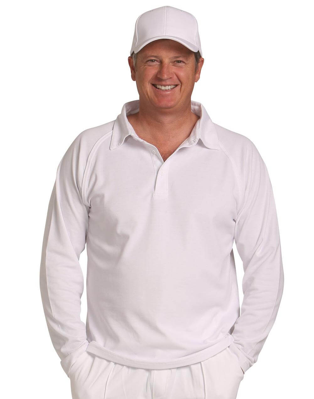 PS29L Cricket Polo Long Sleeve Men's