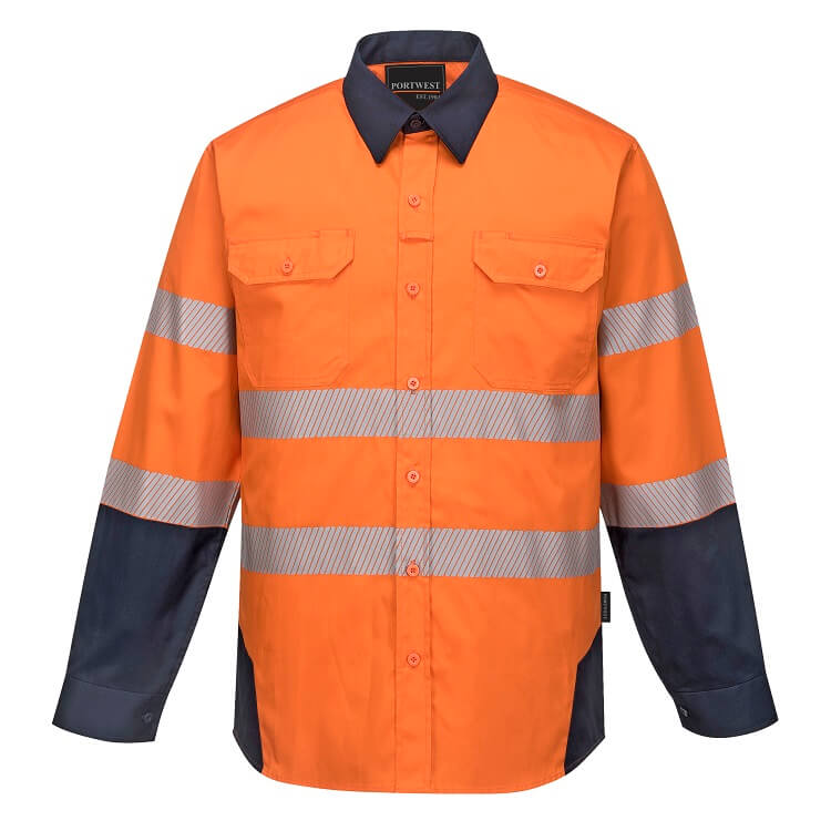 PW372 Hi-Vis Work Shirt PW3 - dixiesworkwear