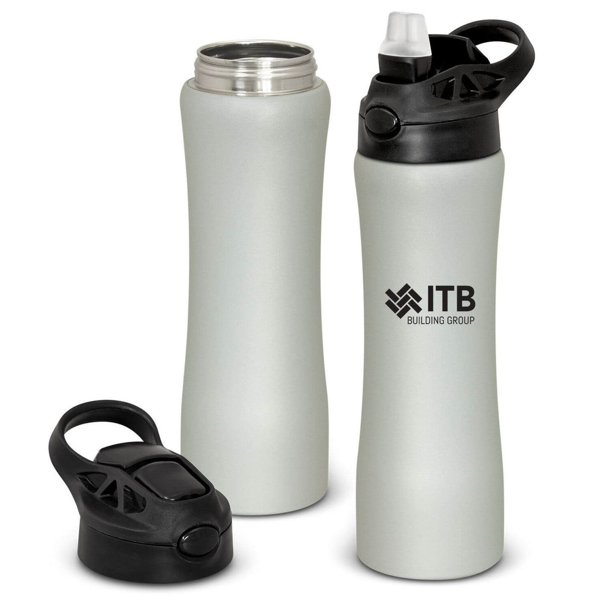 Contour 800ml Stainless Steel Drink Bottle - Printed