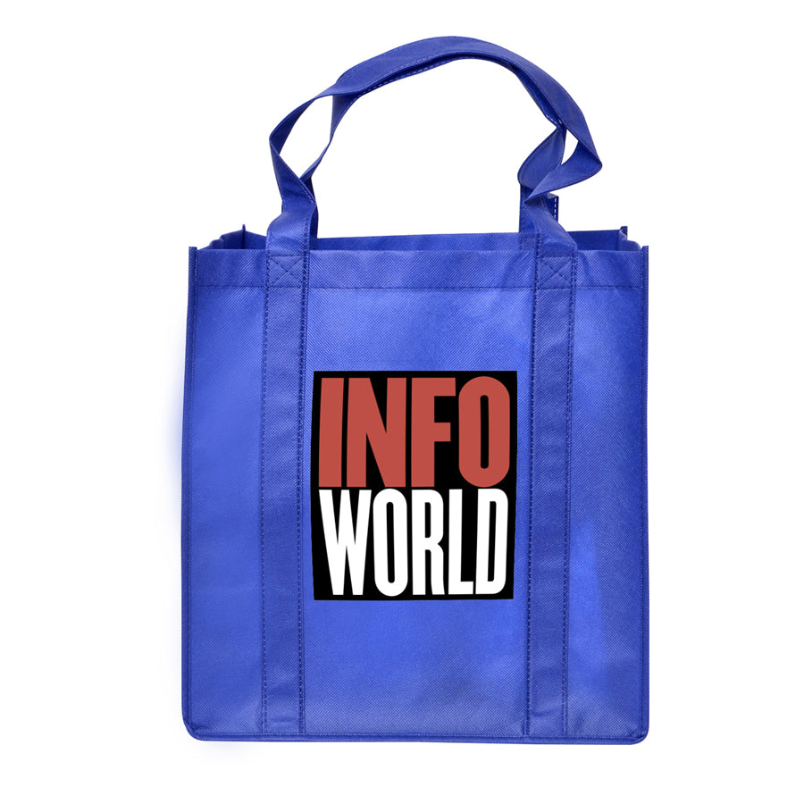 Large Shopping Tote Bag 33cm x 35cm - Printed
