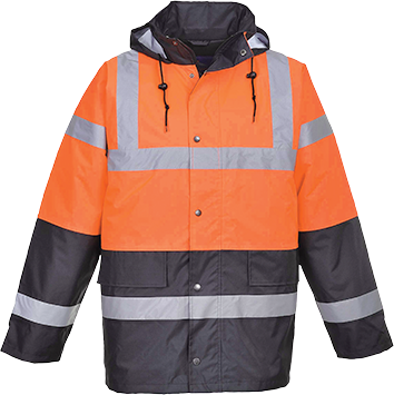 S467 Hi-Vis 2-Tone Jacket - dixiesworkwear