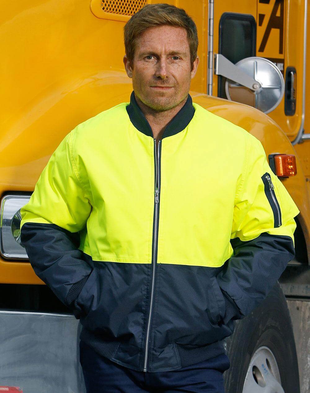 SW06A Hi Vis Two Tone Flying Jacket