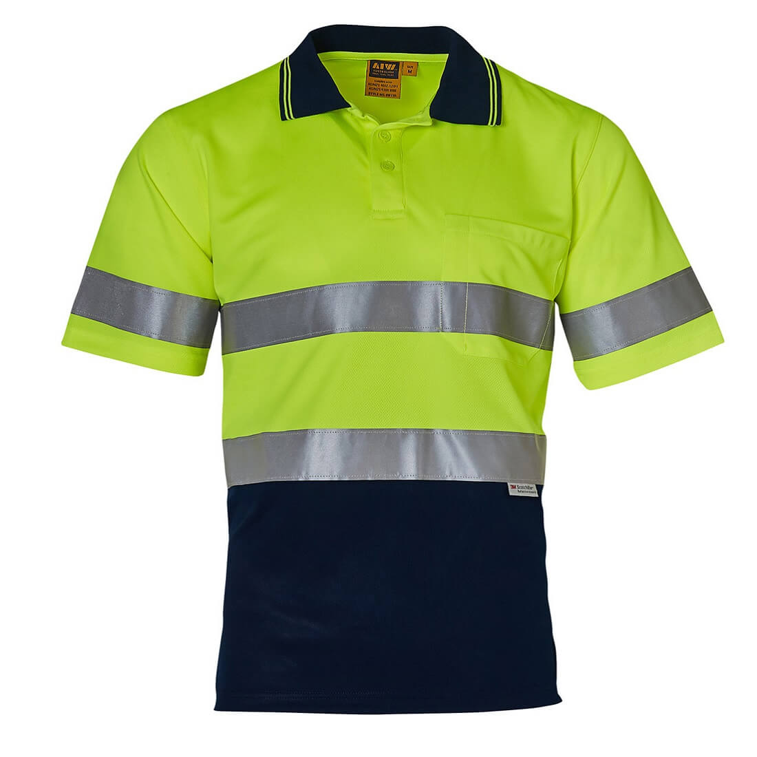 SW17A Short Sleeve Safety Polo
