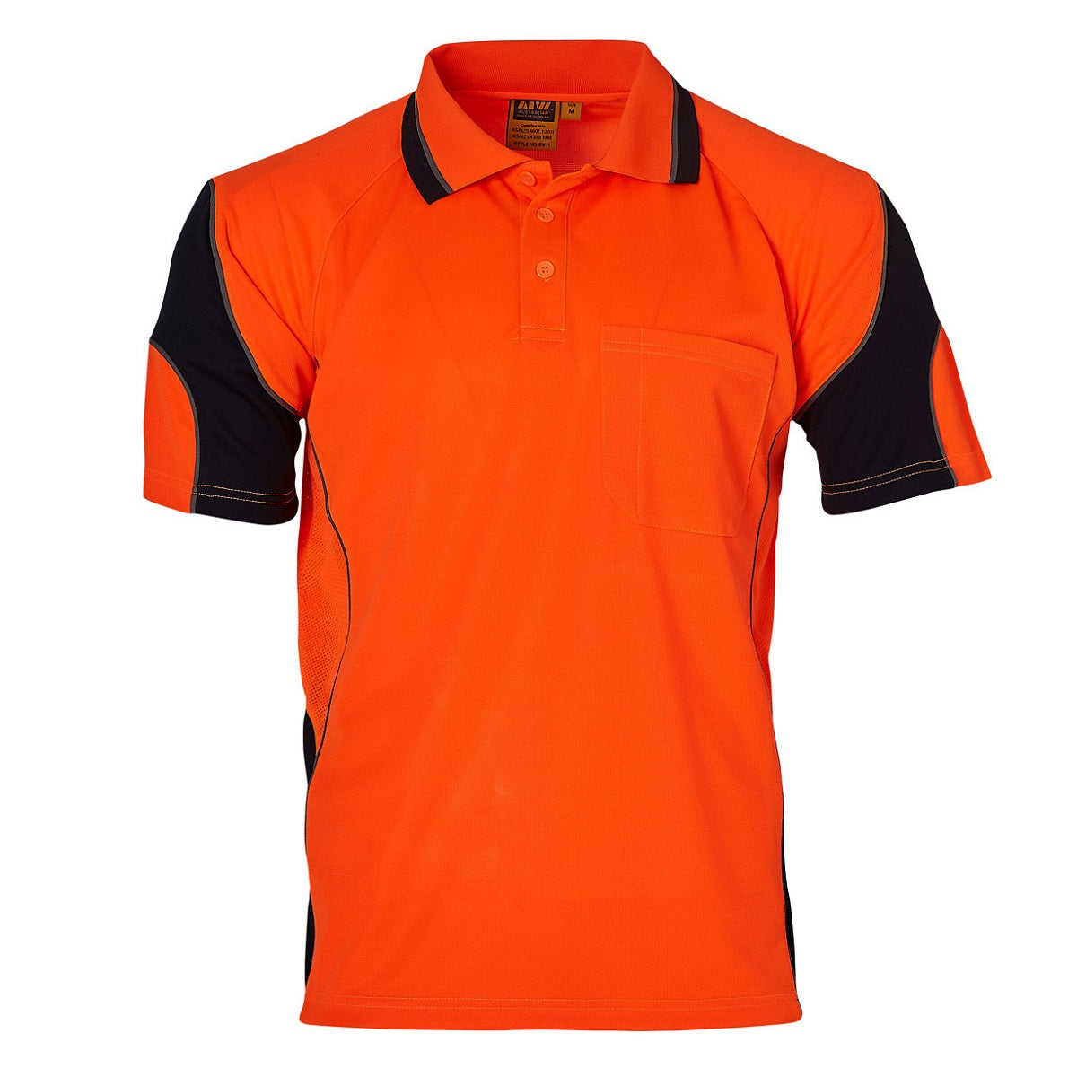 SW71 Alliance Short Sleeve Safety Polo Unisex