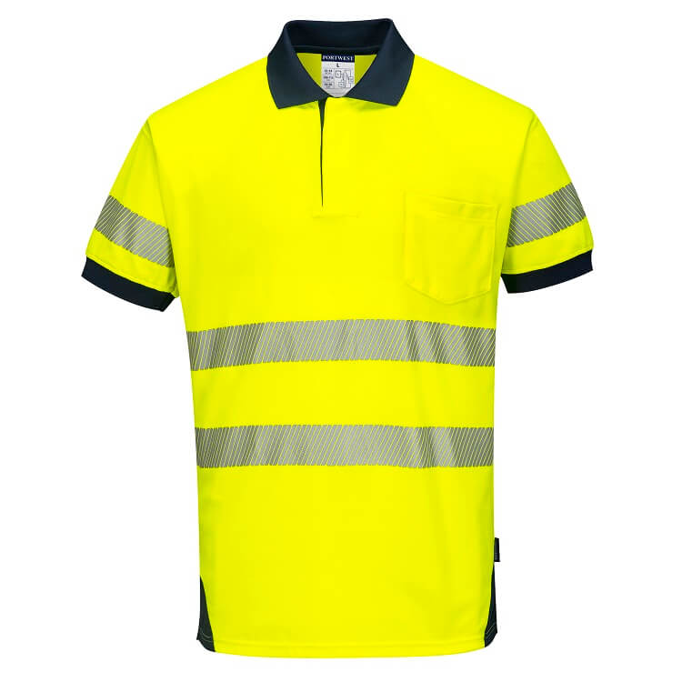 T182 PW3 Hi-Vis Polo Shirt - dixiesworkwear