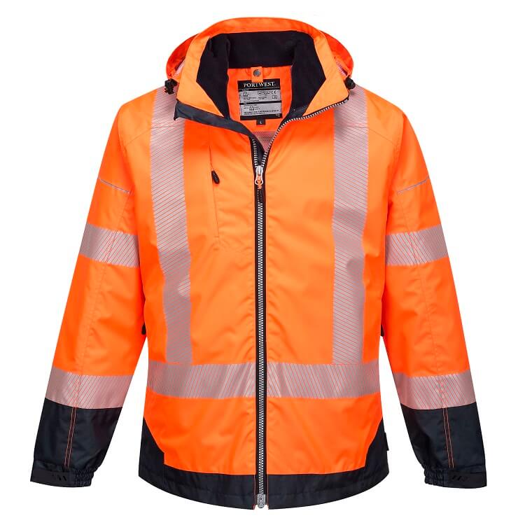 T403 PW3 Hi-Vis Breathable Jacket - dixiesworkwear