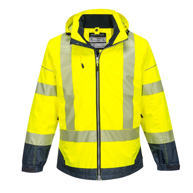 T403 PW3 Hi-Vis Breathable Jacket - dixiesworkwear