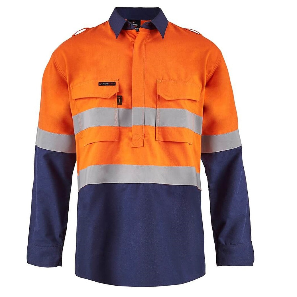 FSV015A Mens HRC2 Closed Front Shirt L/S