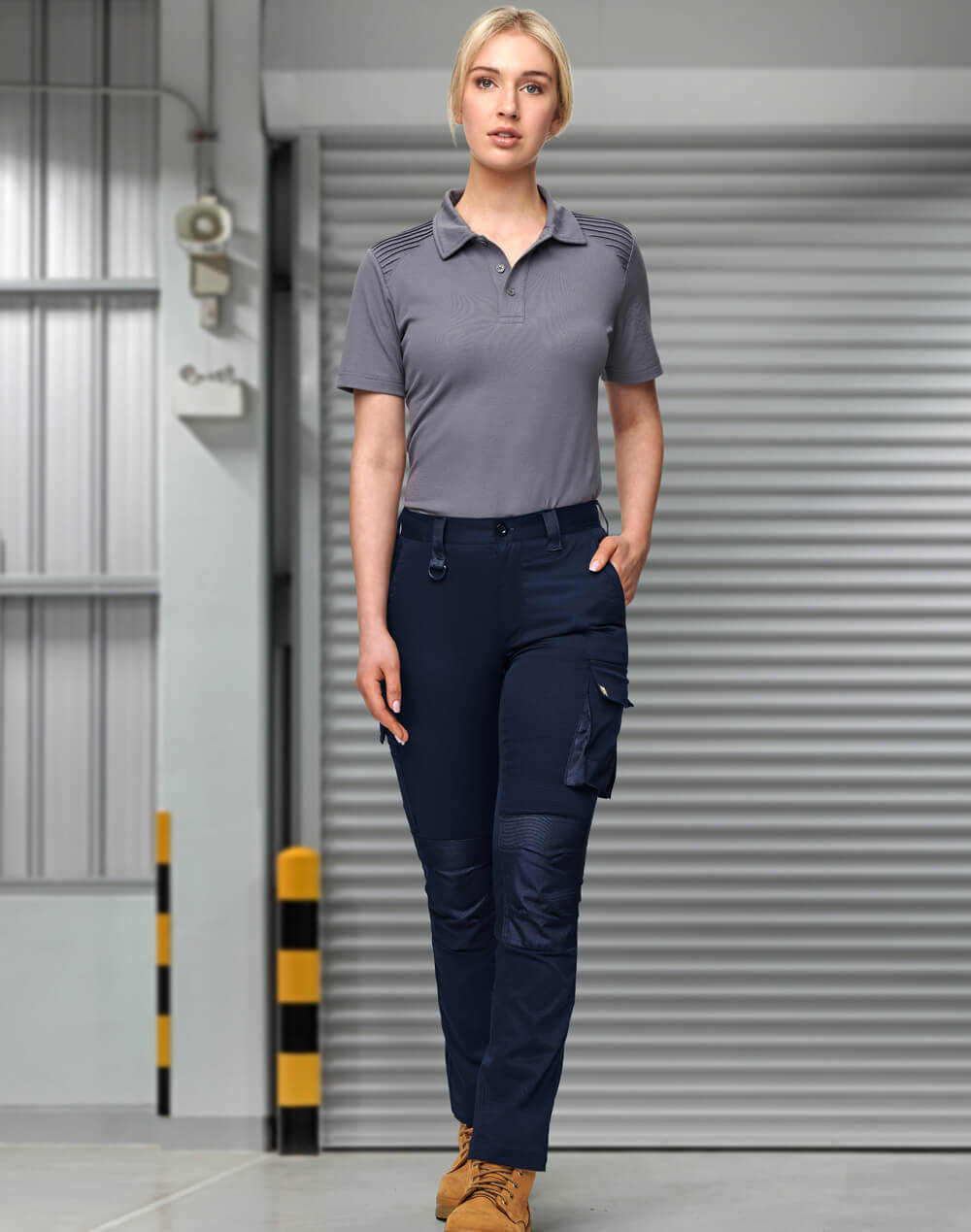 WP05 Unisex Utility Stretch Cargo Work Pants