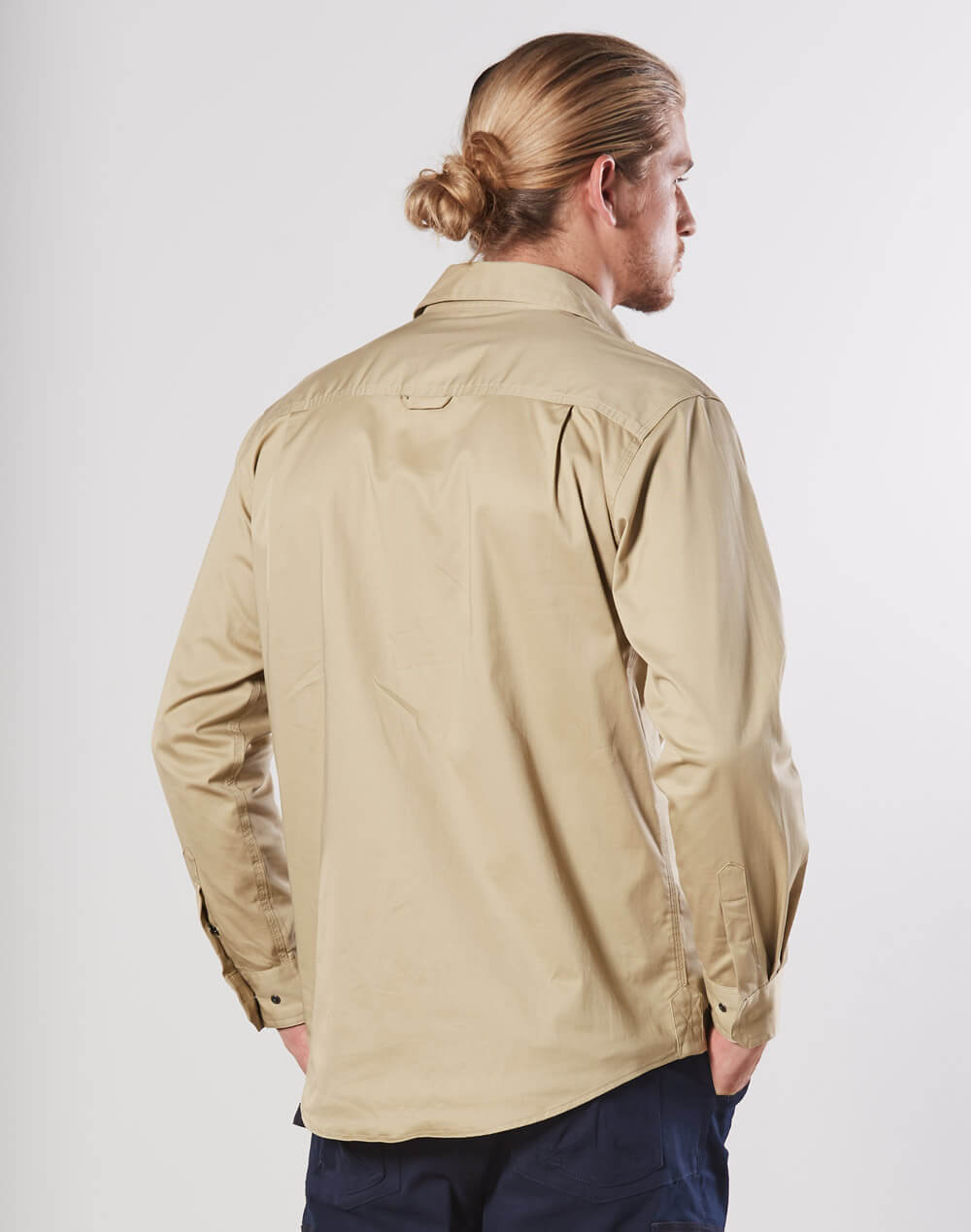 WT10 - Urban Stretch Work Shirt With Double Flap Pockets