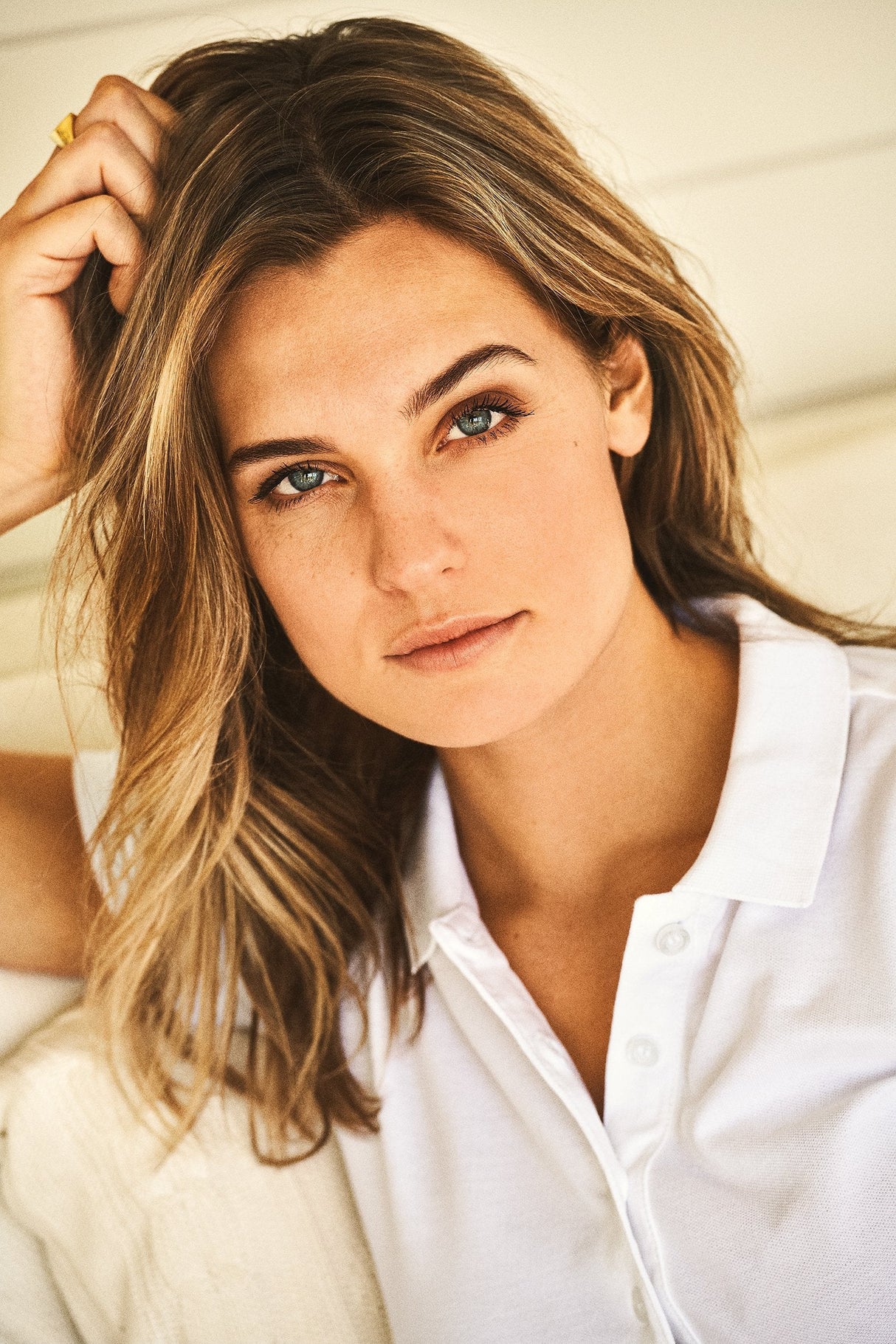 JH200W James Harvest Cotton Polo Ladies