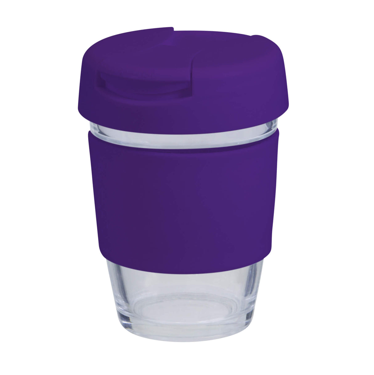 Karma Glass Kup Plastic Lid 340ml - Printed