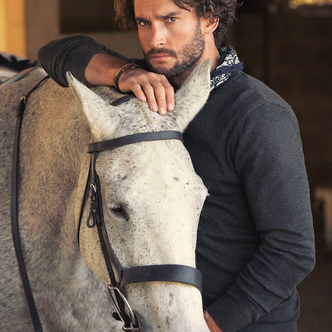 JH125 Ashland V-Neck Sweater Mens