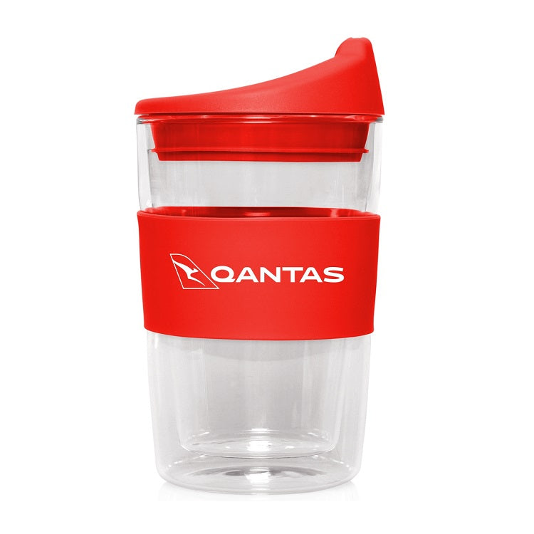Eco Coffee Glass Cup CUP2GO 300mL - Printed