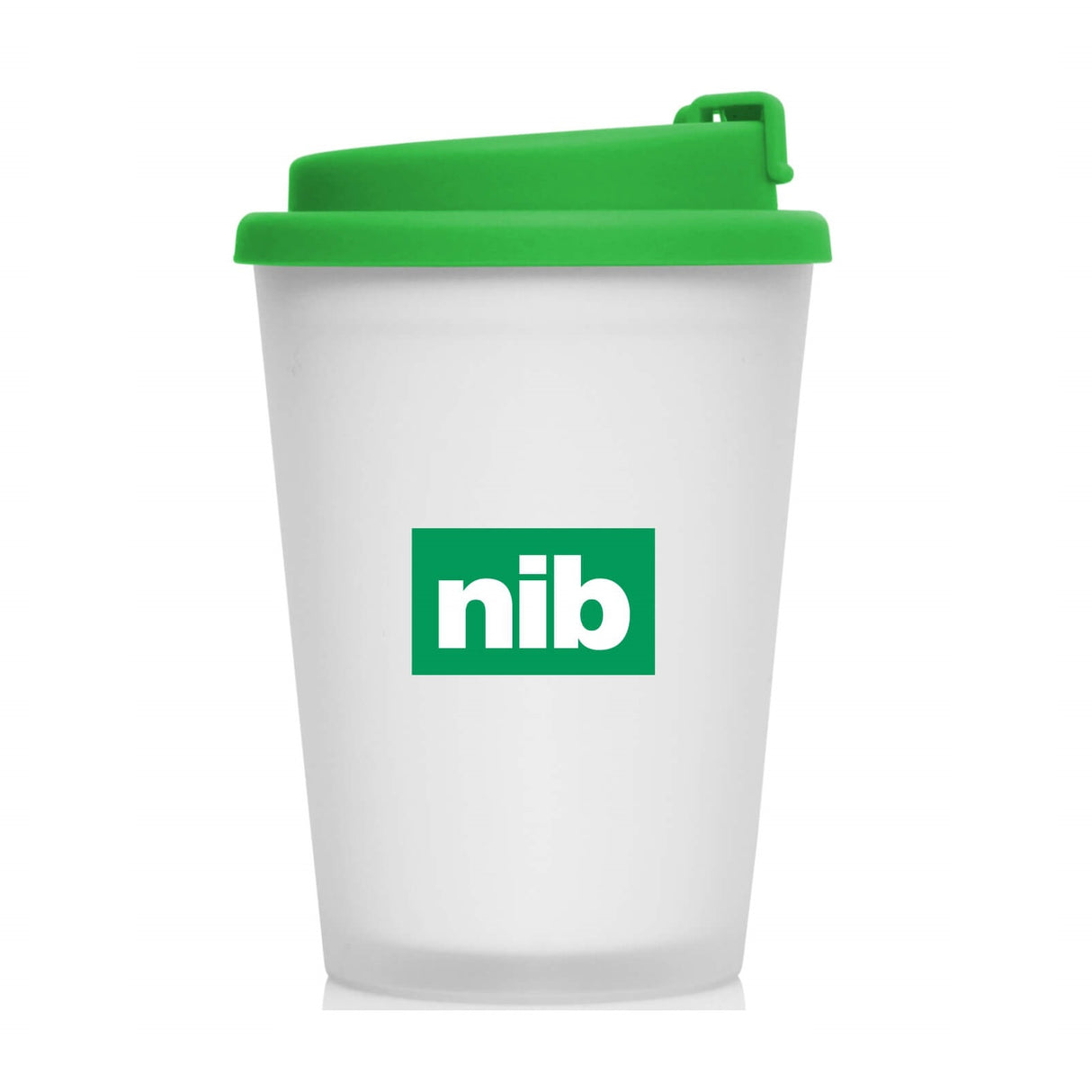 Eco Coffee Cup Plastic Double Wall CUP2GO Frosted 356ML - Printed