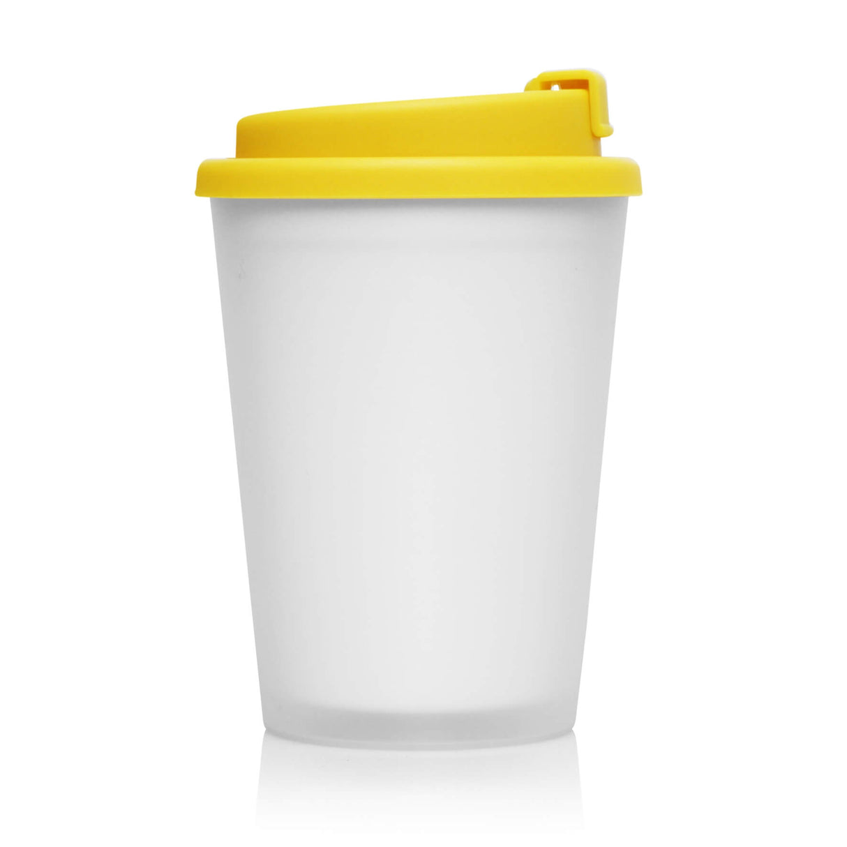 Eco Coffee Cup Plastic Double Wall CUP2GO Frosted 356ML - Printed