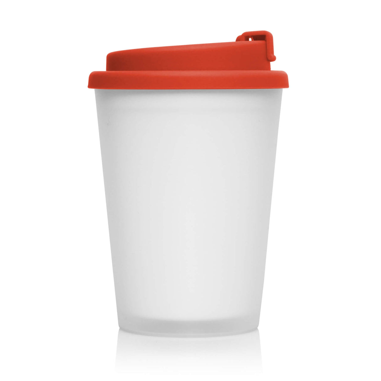 Eco Coffee Cup Plastic Double Wall CUP2GO Frosted 356ML - Printed