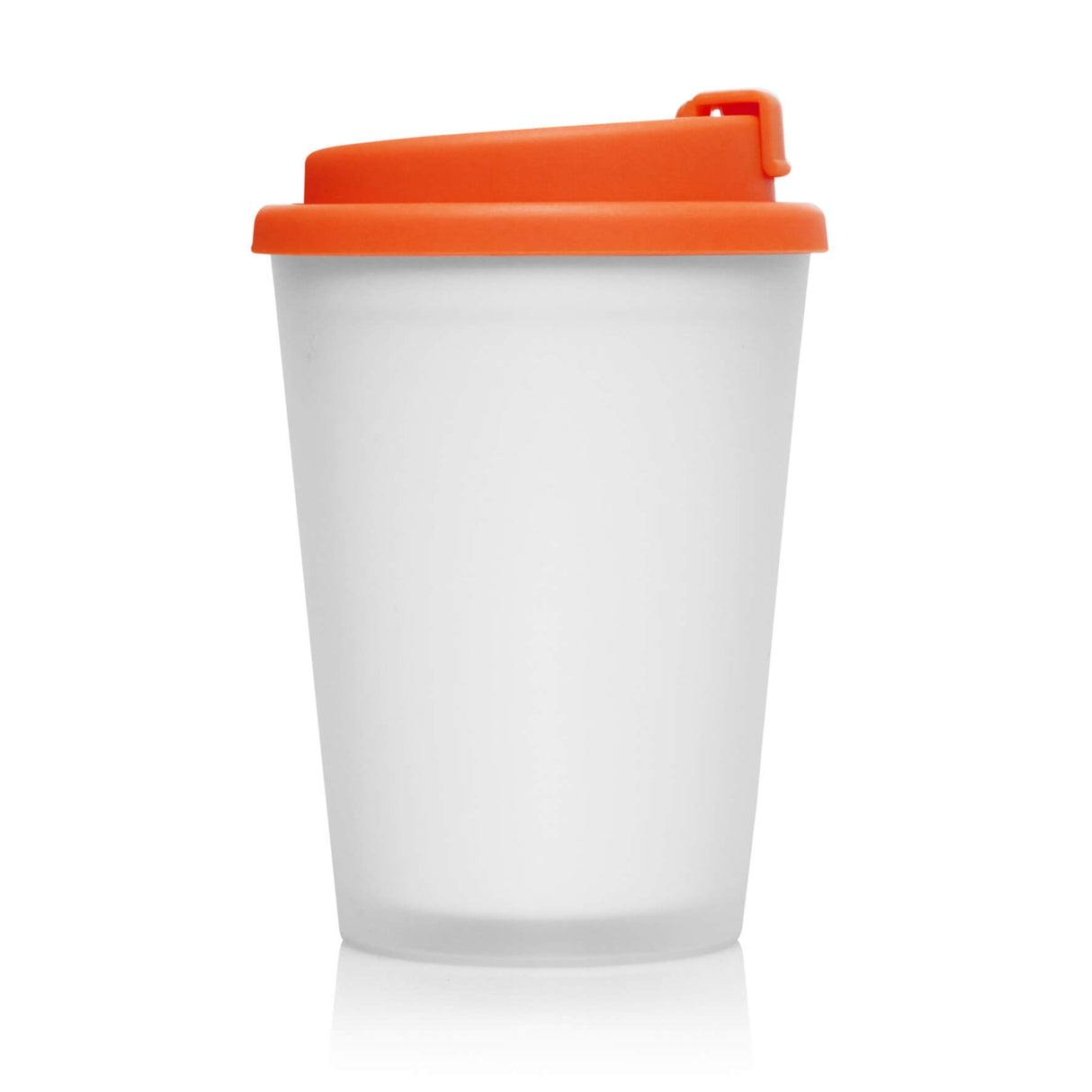 Eco Coffee Cup Plastic Double Wall CUP2GO Frosted 356ML - Printed