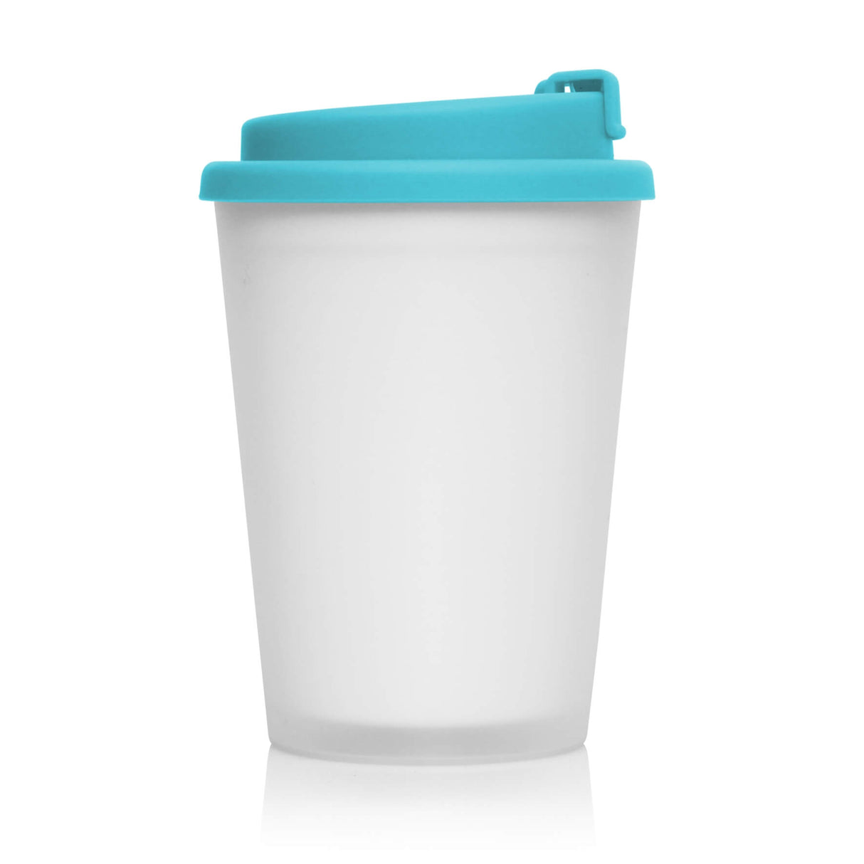 Eco Coffee Cup Plastic Double Wall CUP2GO Frosted 356ML - Printed