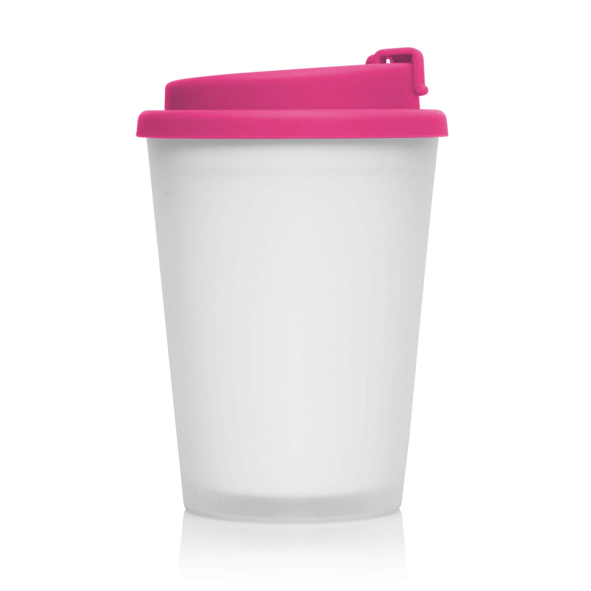 Eco Coffee Cup Plastic Double Wall CUP2GO Frosted 356ML - Printed