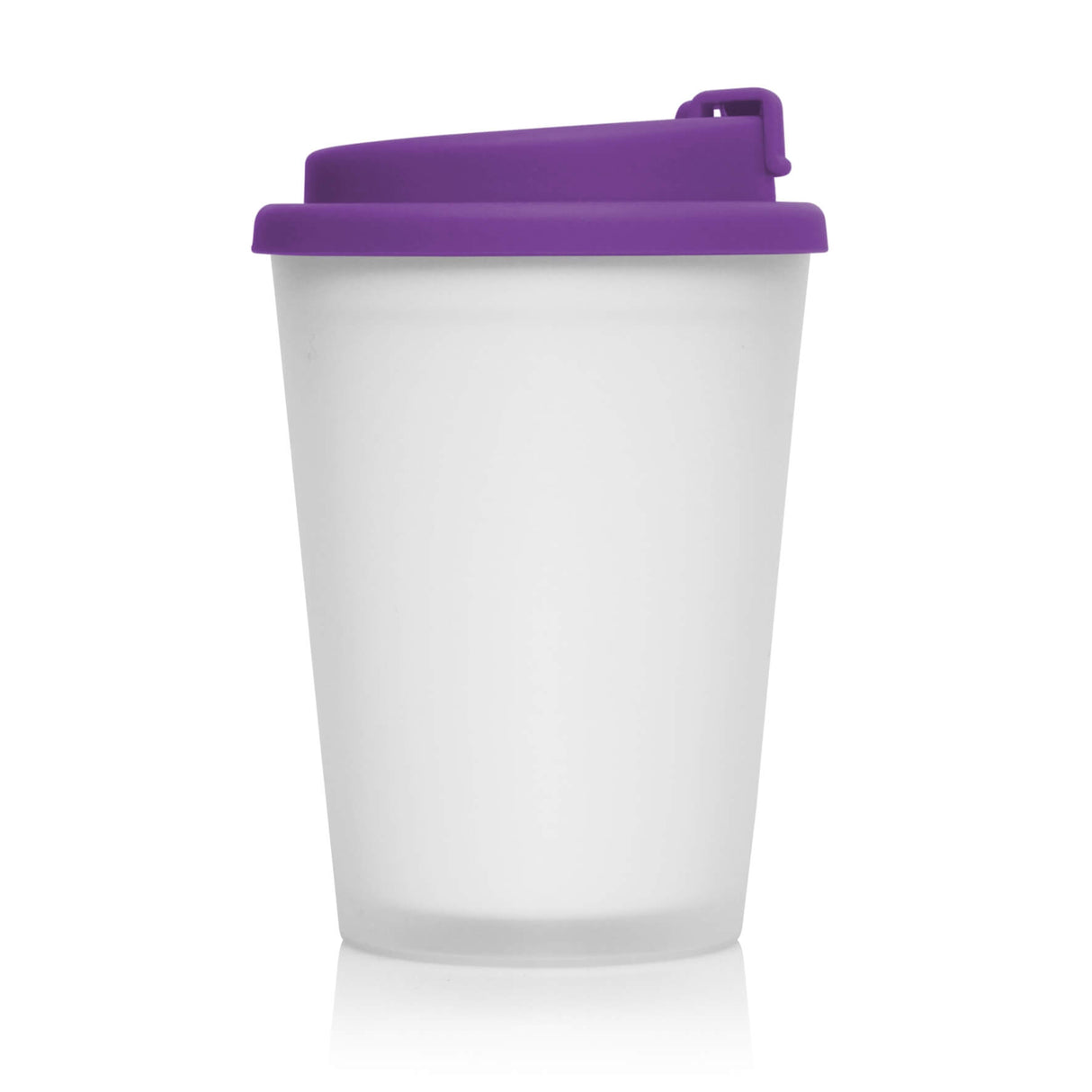 Eco Coffee Cup Plastic Double Wall CUP2GO Frosted 356ML - Printed