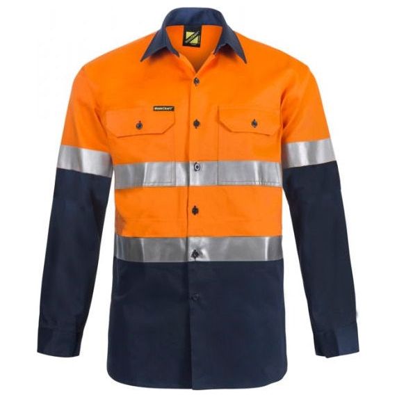 WS6030 Workcraft Lightweight Vented Cotton Drill Shirt