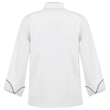CJ037 Chefs Craft Executive Long Sleeve Chef Jacket With Piping