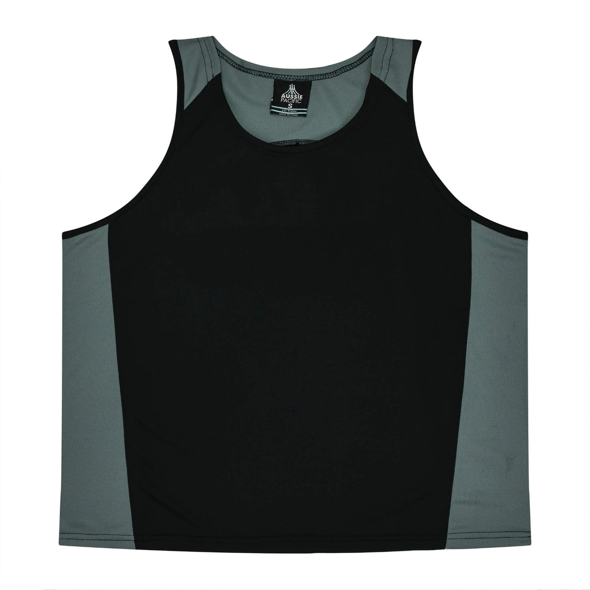 1101 Aussie Pacific Premier Mens Singlets - Dark Colours