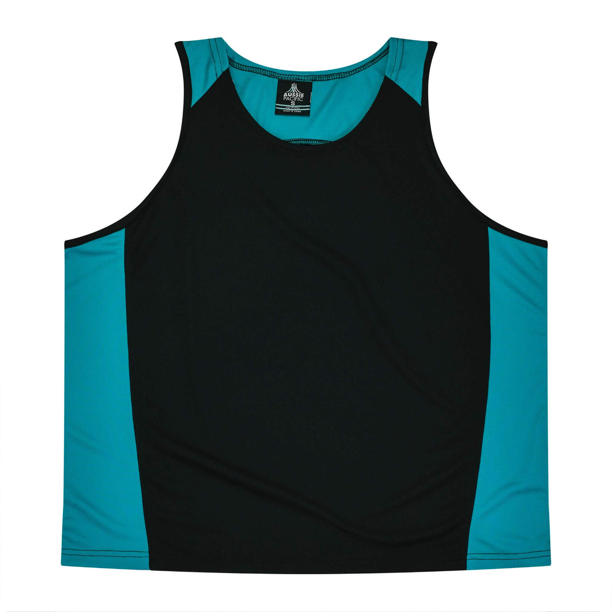 1101 Aussie Pacific Premier Mens Singlets - Dark Colours