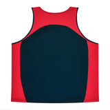 1101 Aussie Pacific Premier Mens Singlets - Dark Colours